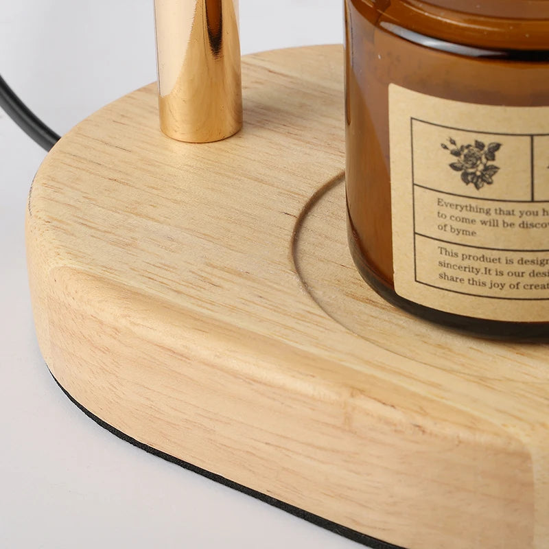 Élégance | Lampe chauffe-bougie avec minuterie