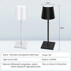 Vélia | Lampe de table tactile rechargeable