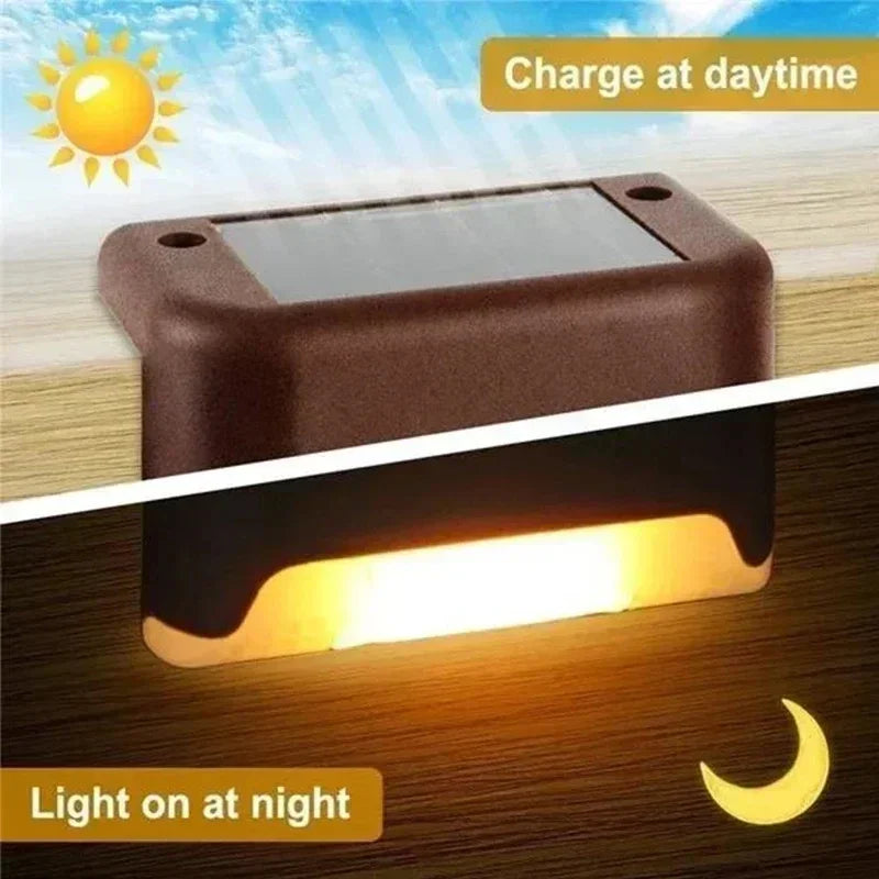 Solaire Pas | Lampes solaires pour marches et jardin
