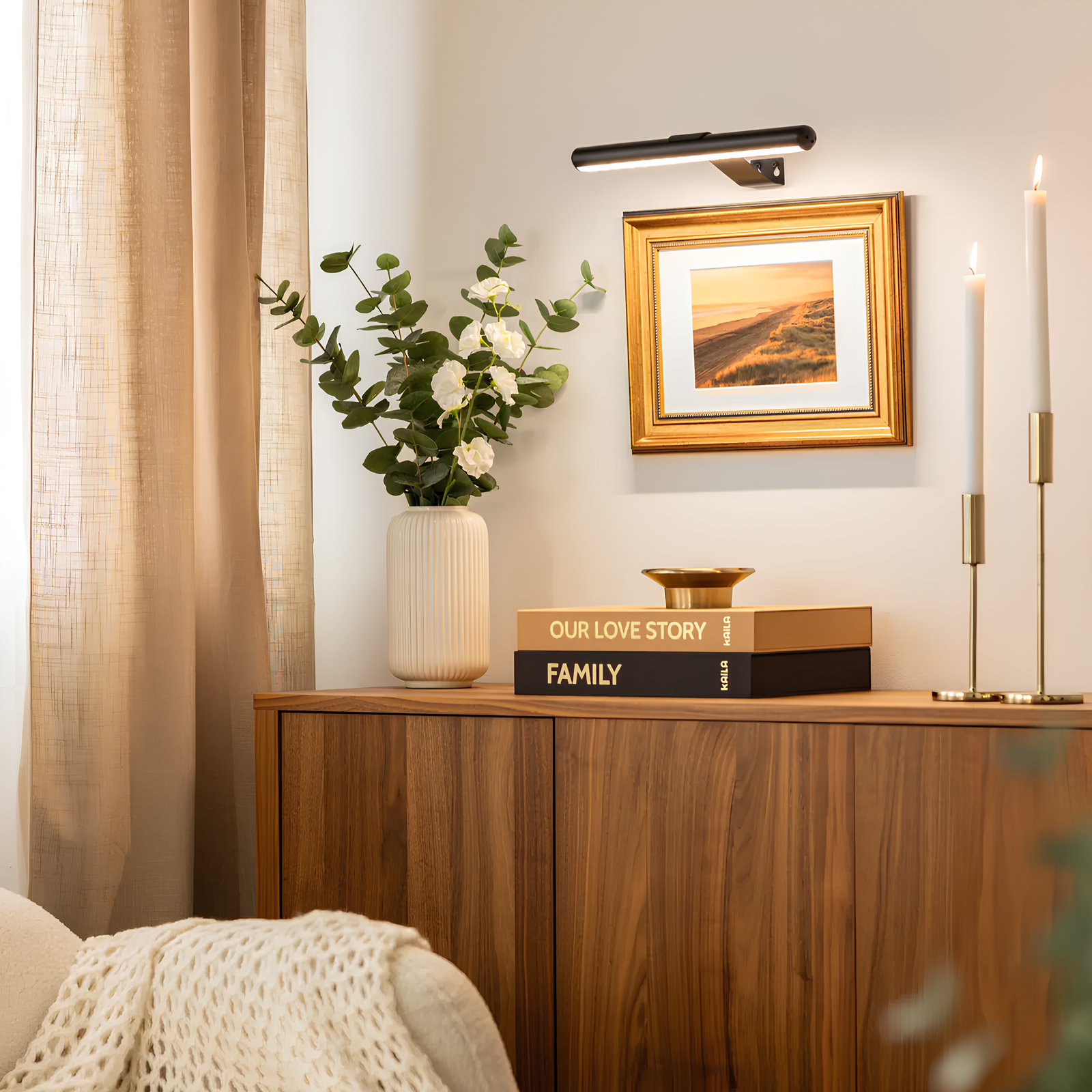 Alunéa | Applique Murale Sans Fil Dimmable – vue 4