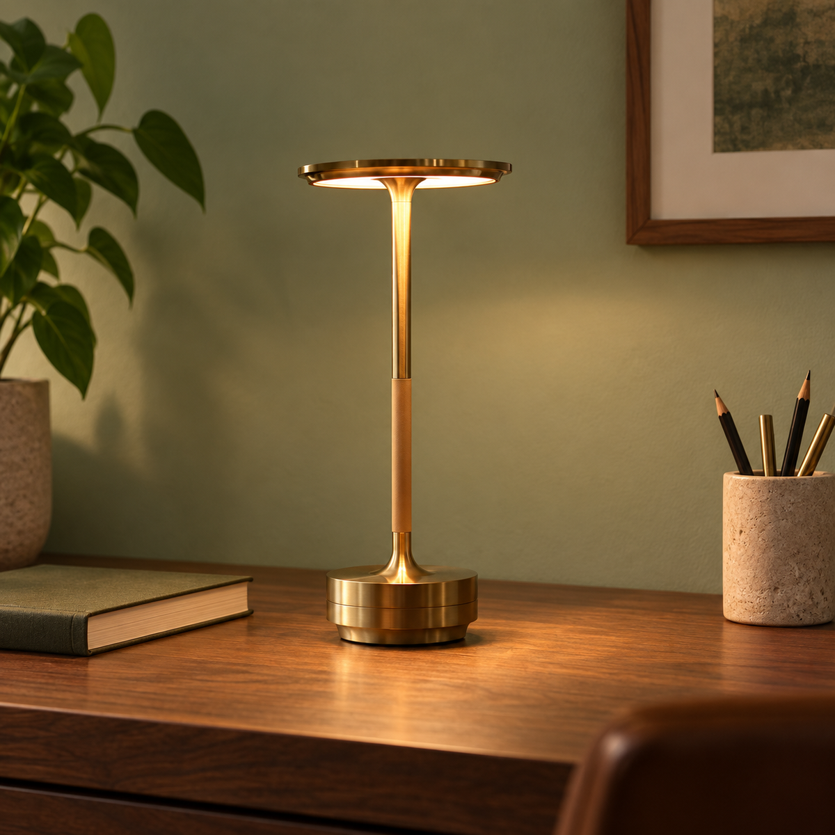 Rétalis Or — mise en scène générée : bureau