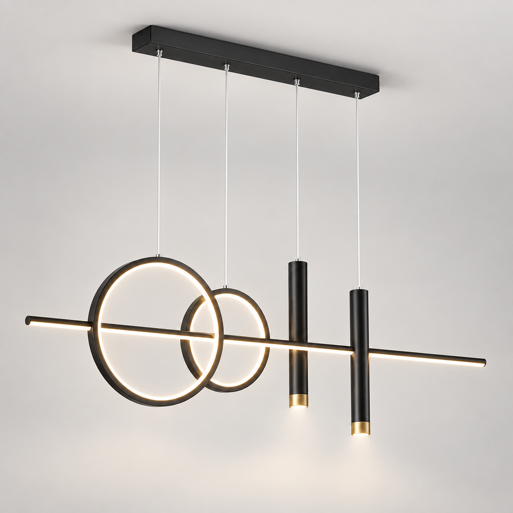 anneaux 05 noir angle — vue illustrative du produit