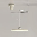 Artéline Suspensions Morandi à Bras Réglables - D 40 cm - Chromé et Crème - Blanc Chaud