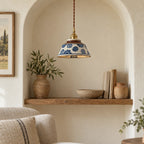 Bleuet — alcove ; ambiance illustrative créée à partir des références du modèle. Décor non inclus ; ampoule non incluse.