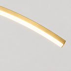 Courbe — détail de l’extrémité dorée et de la bande lumineuse visible, vue illustrative fidèle à la référence native.