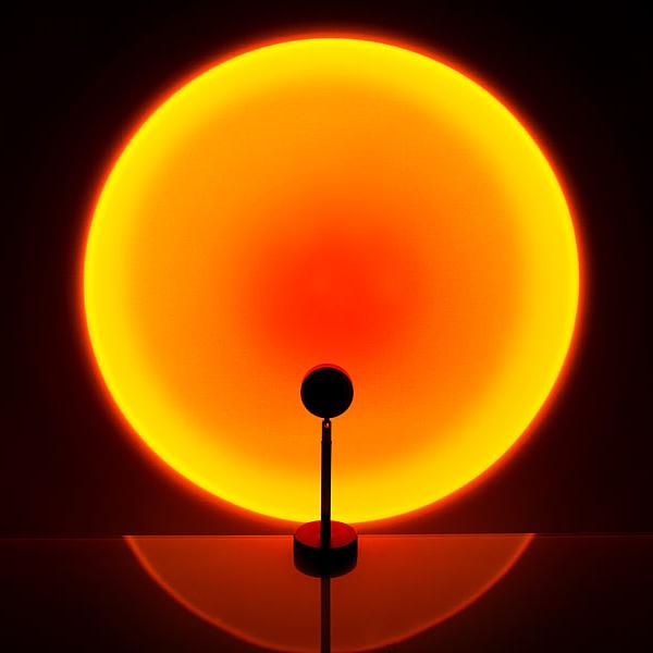 Crépusia | Lampe Coucher de Soleil LED – Lumière Douce & Atmosphère Cozy
