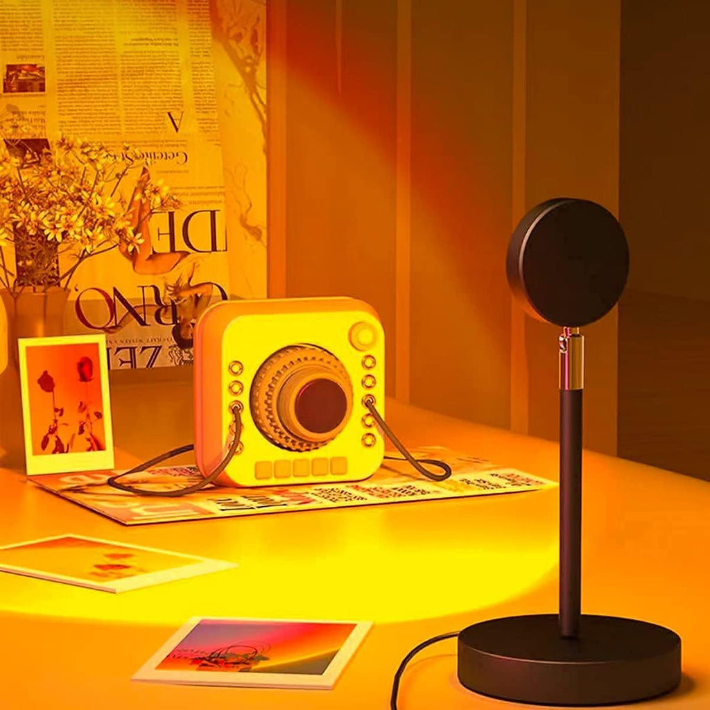 Crépusia | Lampe Coucher de Soleil LED – Lumière Douce & Atmosphère Cozy
