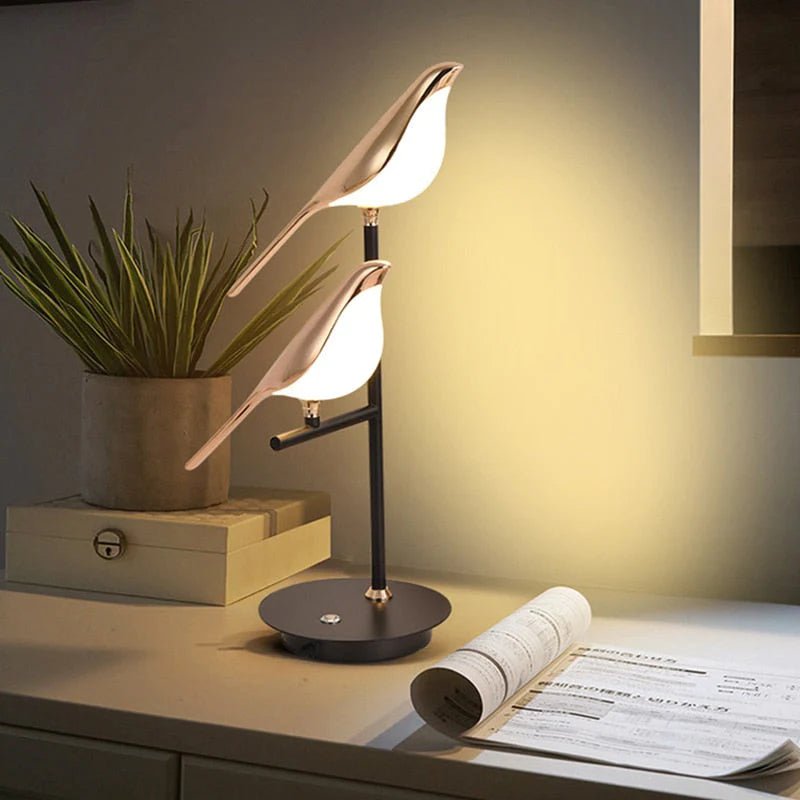 ÉclatAilé | Lampe Oiseau - vue complémentaire