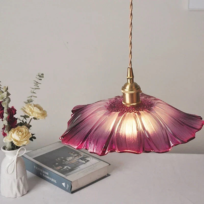 Éranthia | Lampe de Plafond Florale – Éclat Naturel et Ambiance Chaleureuse
