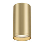 Spot cylindrique Cyléa finition dorée mate