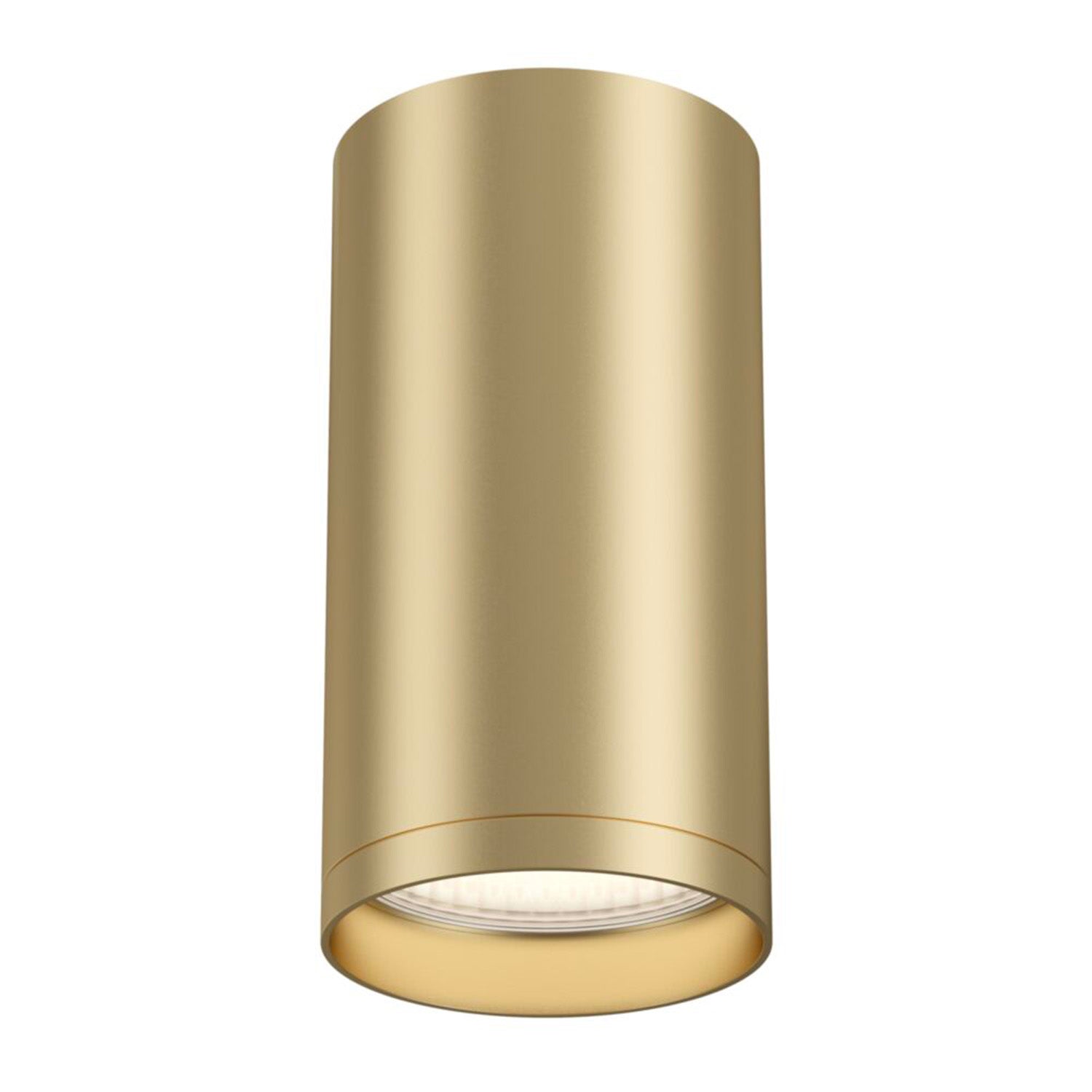Spot cylindrique Cyléa finition dorée mate