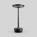 Rétalis | Lampe de table sans fil à intensité réglable — produit isolé sur fond gris, arrière-plan retouché.