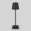 Luminelle | Lampe LED sans fil rechargeable — produit isolé sur fond gris, arrière-plan retouché.