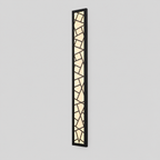 Tesselle | Applique murale LED extérieure IP65 Mosaïque — produit isolé sur fond gris, arrière-plan retouché.
