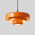 Eva | Suspension design 33 cm avec ampoule incluse — produit isolé sur fond gris, arrière-plan retouché.