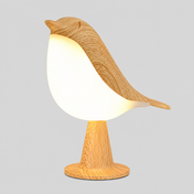 Envol | Lampe décorative oiseaux — produit isolé sur fond gris, arrière-plan retouché.