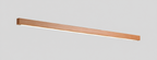 Sylvéline — Applique linéaire en bois — produit isolé sur fond gris, arrière-plan retouché.