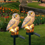 LumiOwl | Éclairage Solaire Extérieur – Décoration Charmante et Durable
