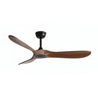 Ventilateur de plafond — Noir et brun — vue 3
