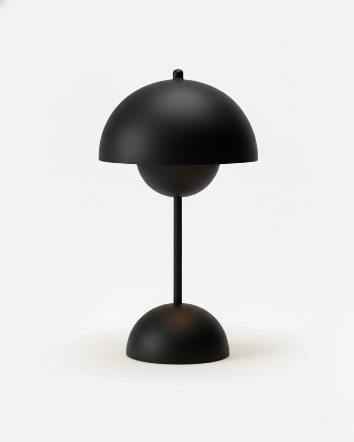 Lampe champignon rechargeable — Noir