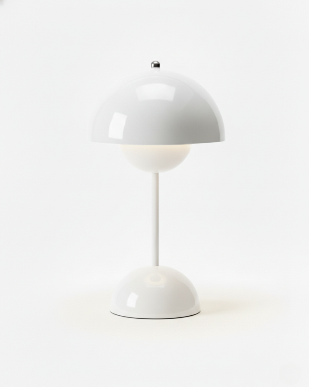 Lampe champignon rechargeable — Blanc