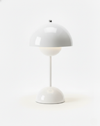 Lampe champignon rechargeable — Blanc