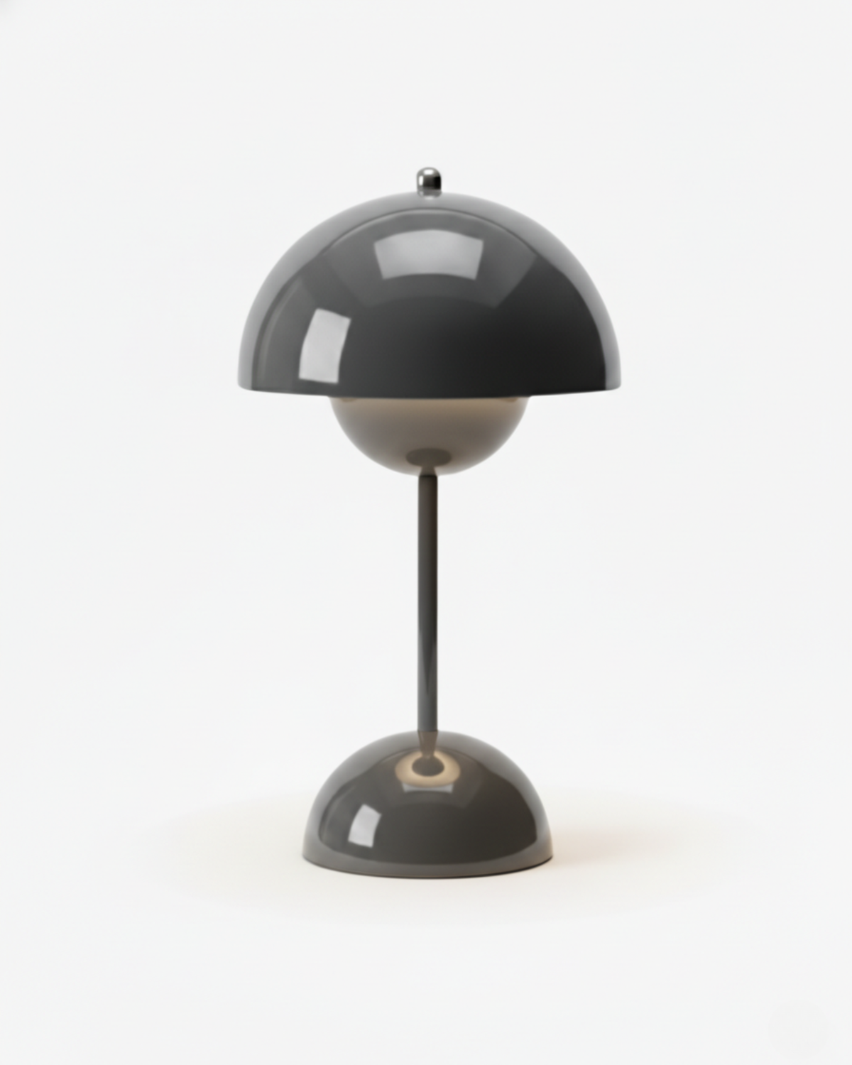 Lampe champignon rechargeable — Gris