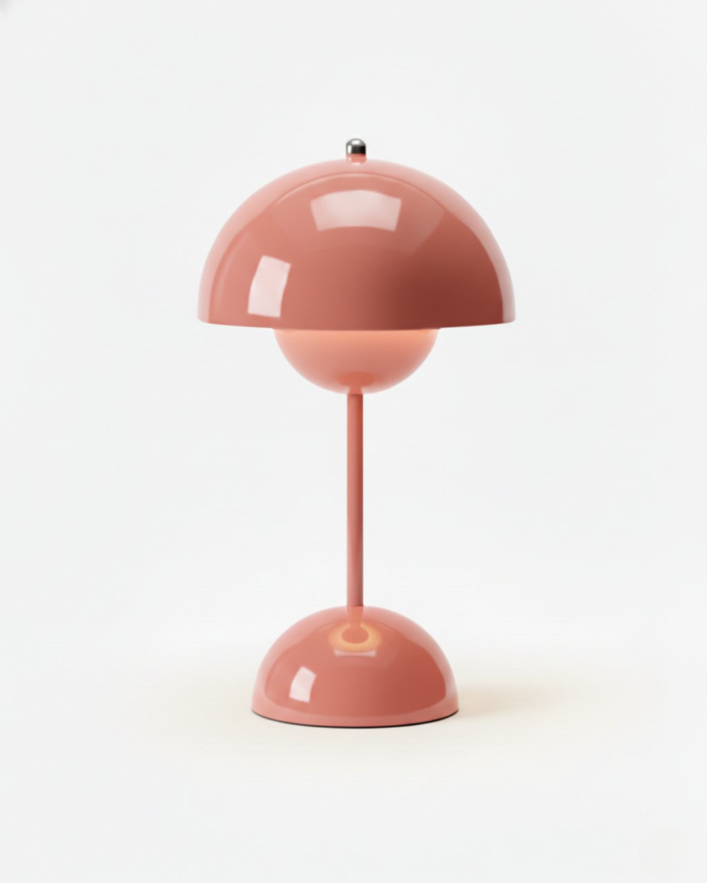 Lampe champignon rechargeable — Rose