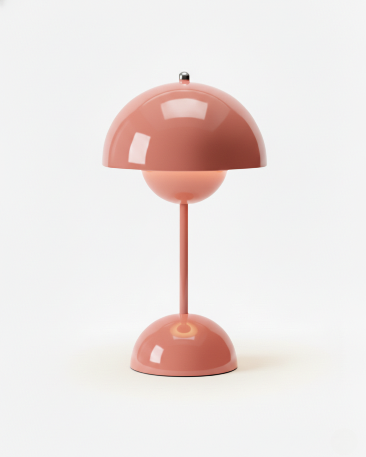 Lampe champignon rechargeable — Rose