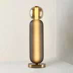 Lampe de table en verre — Composition colorée — vue 2