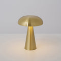Lampe de table tactile — Silhouette compacte — D 6.1″ x H 8.3″ / D 15.6 cm x H 21 cm / Or