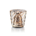 Lampe de table diamant — Modèle A : D 3.2″ x H 3.5″ / D 8.2 cm x H 9 cm / Transparent / Chargeur USB