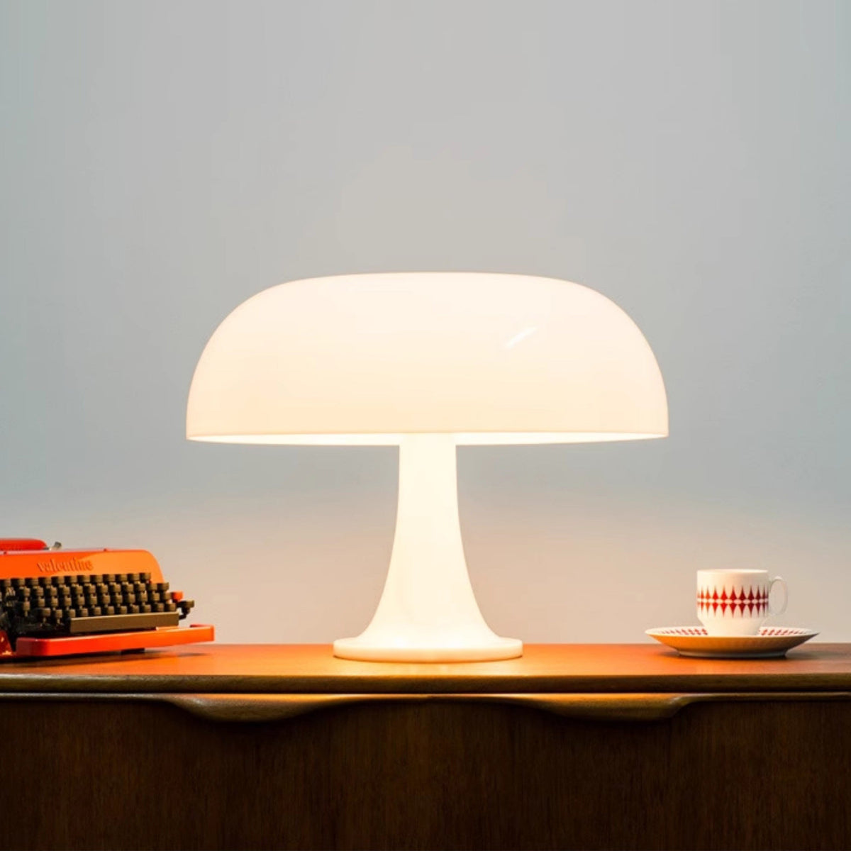 Lampe de table colorée — Forme circulaire — vue 3