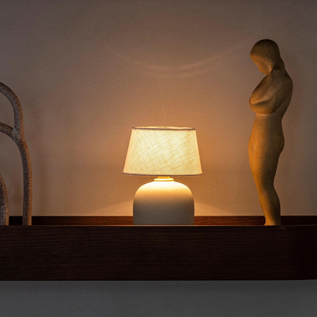 Petite lampe nomade — Abat-jour textile — vue 3