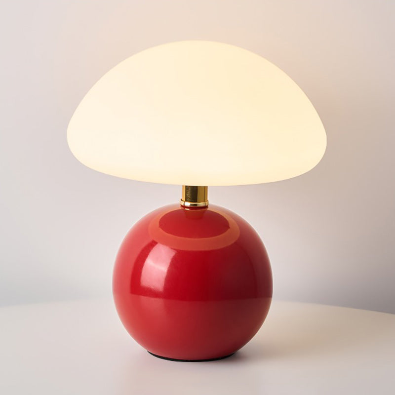 Lampe champignon — Palette de couleurs — Rouge