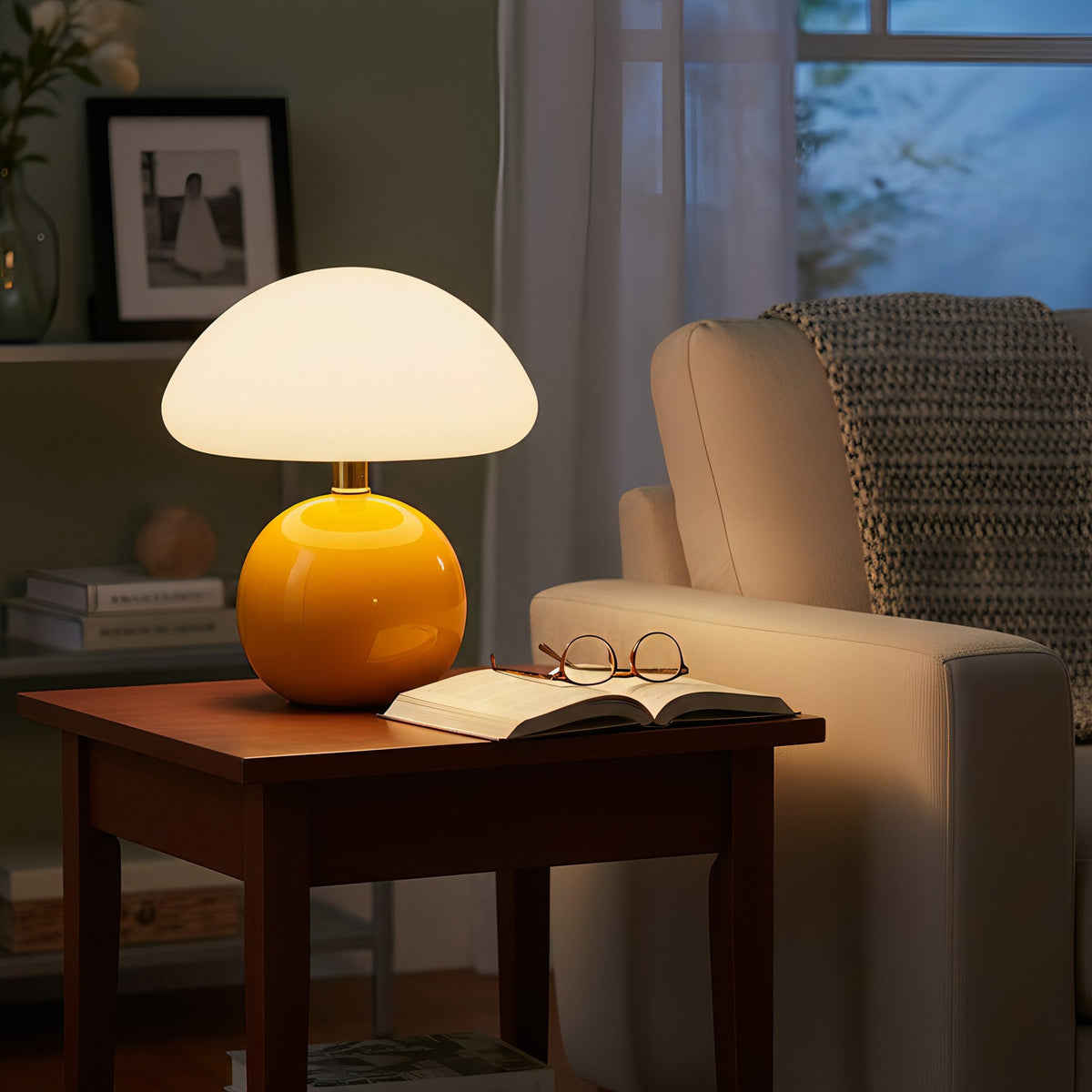 Lampe champignon — Palette de couleurs — vue 1