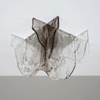 Plafonnier en verre — Ambre ou gris fumé — Gris Fumé