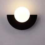 Applique murale demi-cercle colorée — vue 1