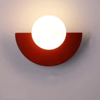 Applique murale demi-cercle colorée — vue 3