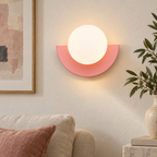 Cléovina | Applique Murale Moderne – Style Coloré et Ambiance Raffinée — rose — mise en scène générée 6
