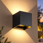 Eclairage Extérieur Led — mise en scène générée 2 — finition noire
