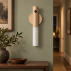 Applique Murale Magnétique LED Rechargeable — Clair — lampe éteinte — mise en scène générée 2