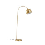 Lindby lampe à arc Moisia, couleur laiton, métal — vue générale — photo fabricant