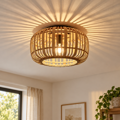 Vannerie — vue complémentaire du luminaire