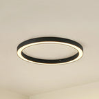 Plafonnier LED Lucande Neor, noir, Ø 60 cm, CCT, à intensité variable — vue 1, référence 10040175