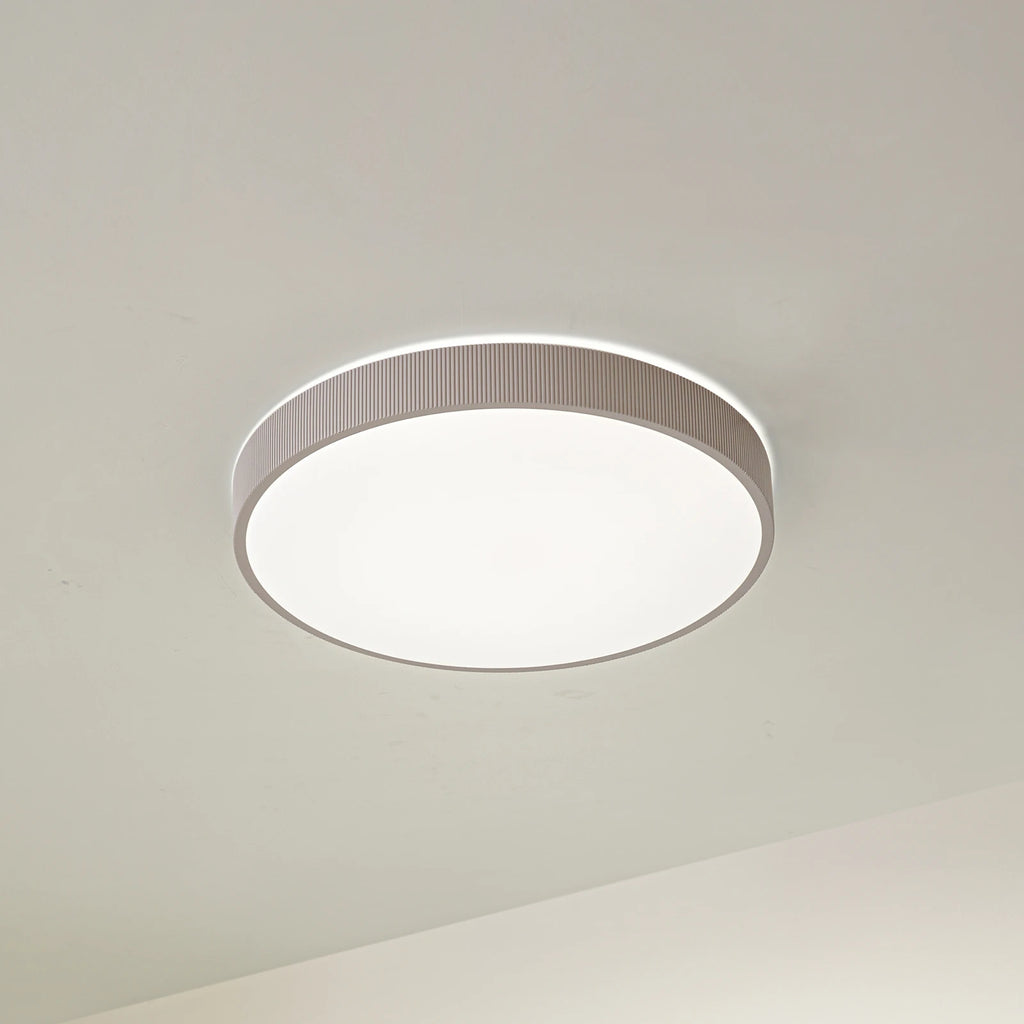 Plafonnier LED Lindby Zylo, taupe, Ø 49 cm, CCT à intensité variable — vue 1, référence 10041632