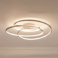 Plafonnier LED Lindby Joline, Ø 60 cm, couleur nickel, métal — vue 1, référence 9639127