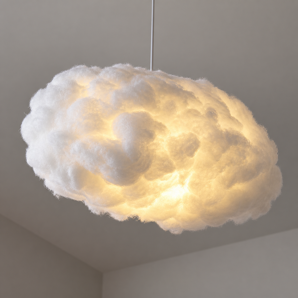 nuage — coton blanc, vue en contre-plongée