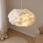 nuage — coton blanc, vue oblique