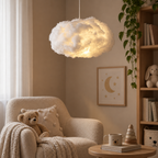 nuage — coton blanc, vue latérale